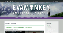 Desktop Screenshot of evamonkey.com