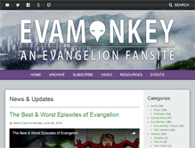 Tablet Screenshot of evamonkey.com